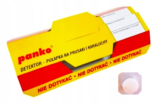 

Pułapka Lepowa Na Prusaki Karaluchy Panko Wabik