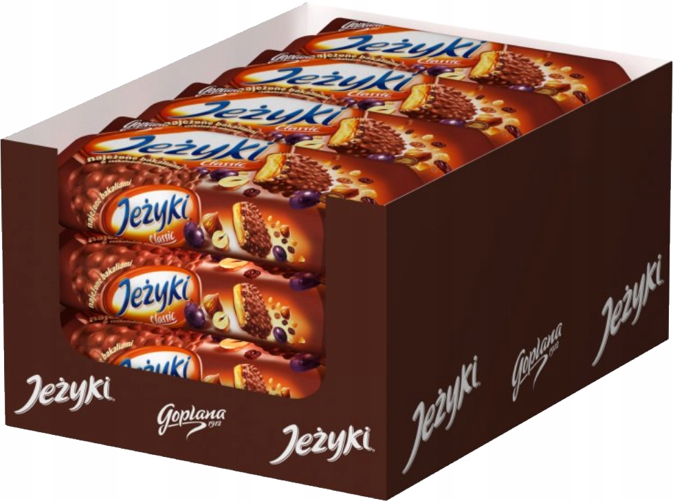 Goplana Jeżyki Classic ciastka z bakaliami 140g x20