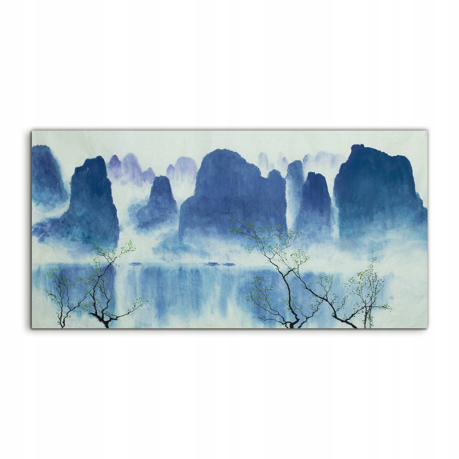 

Obraz akryl 140x70 nowoczesny Chiny Góry Mgła Woda