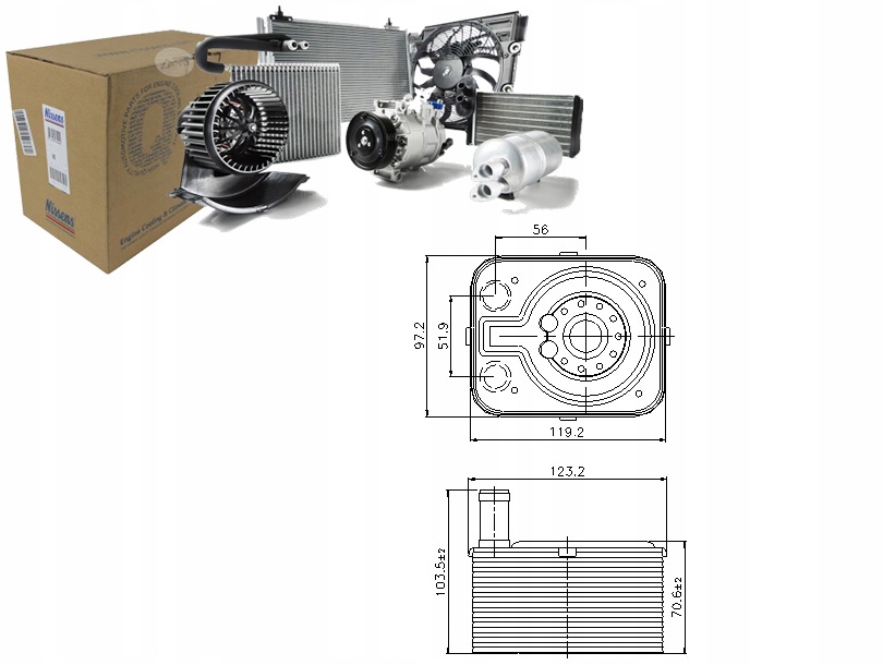 Chladič Oleje Audi A2 A3 A4 A4 Allroad A5 A6 A8 Nezbytnost řidiče #37