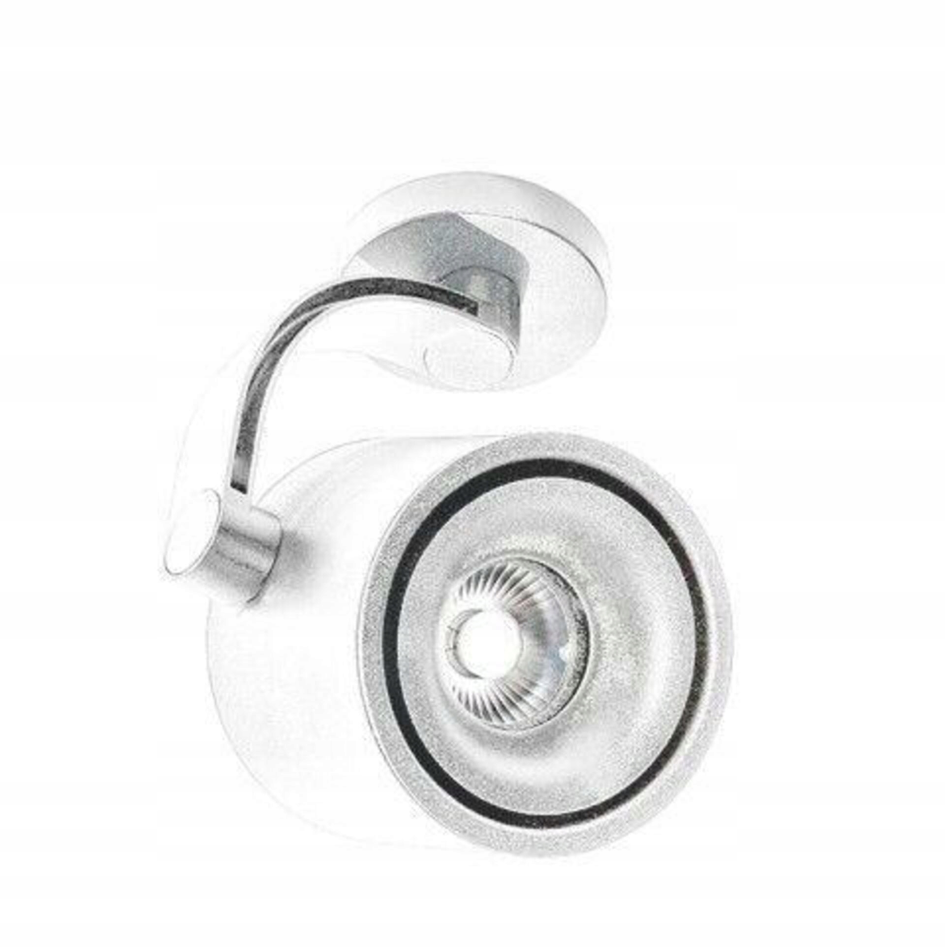 Led Stropné a nástenné bodové svietidlo AZzardo Costa Arm white/white AZ2703