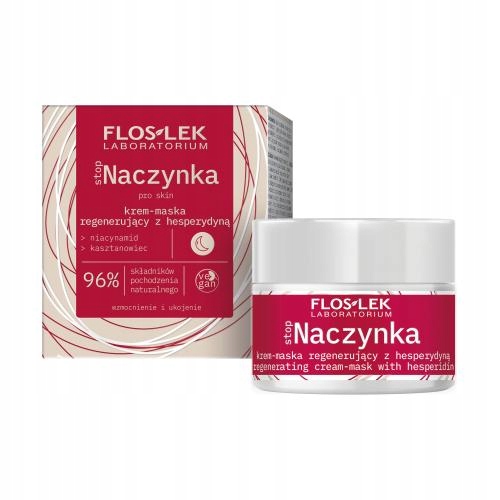Floslek stopNaczynka Krem-maska regenerująca