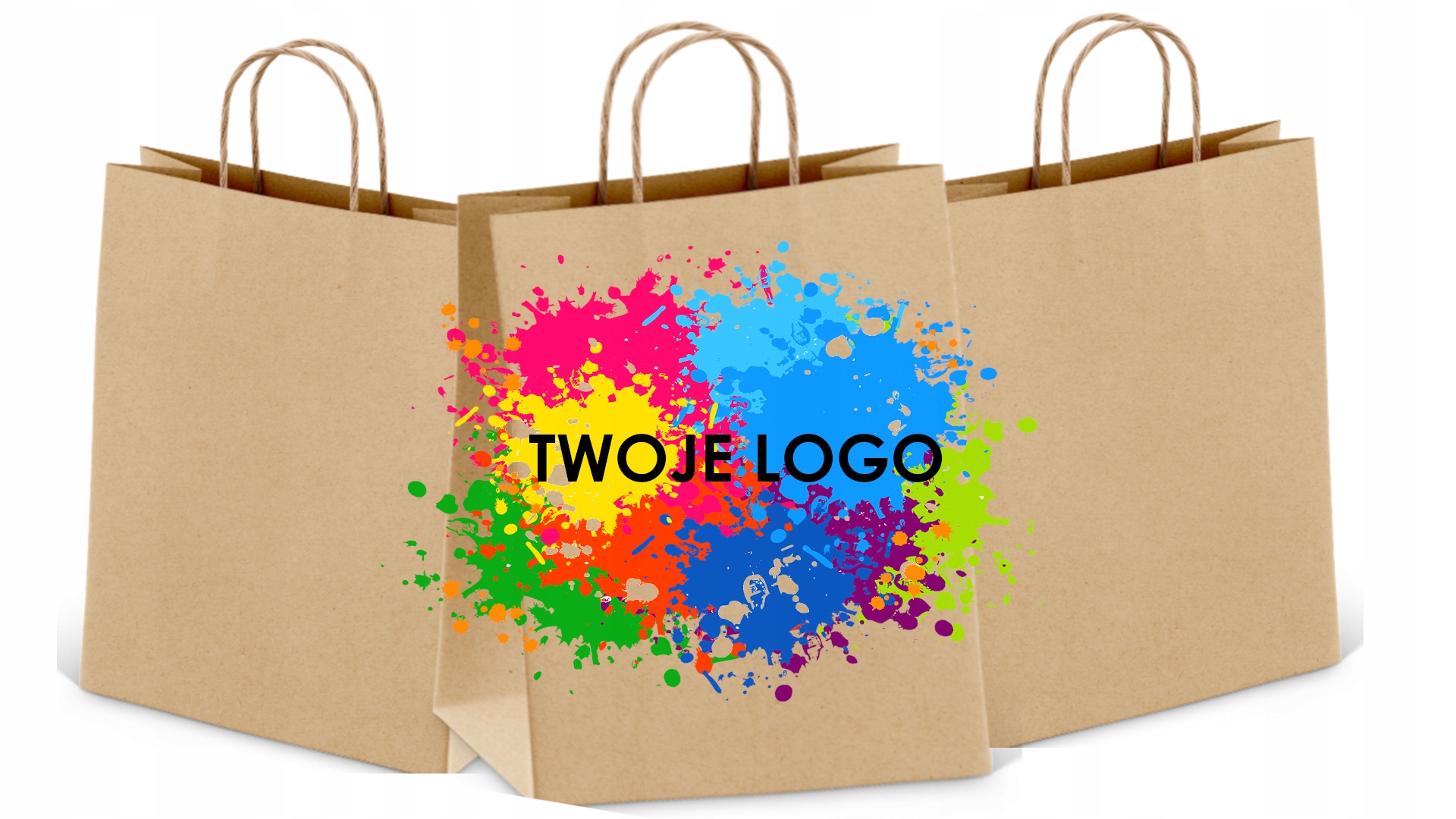 TORBA PAPIEROWA Z TWOIM LOGO A5 18X8X21 100 SZT