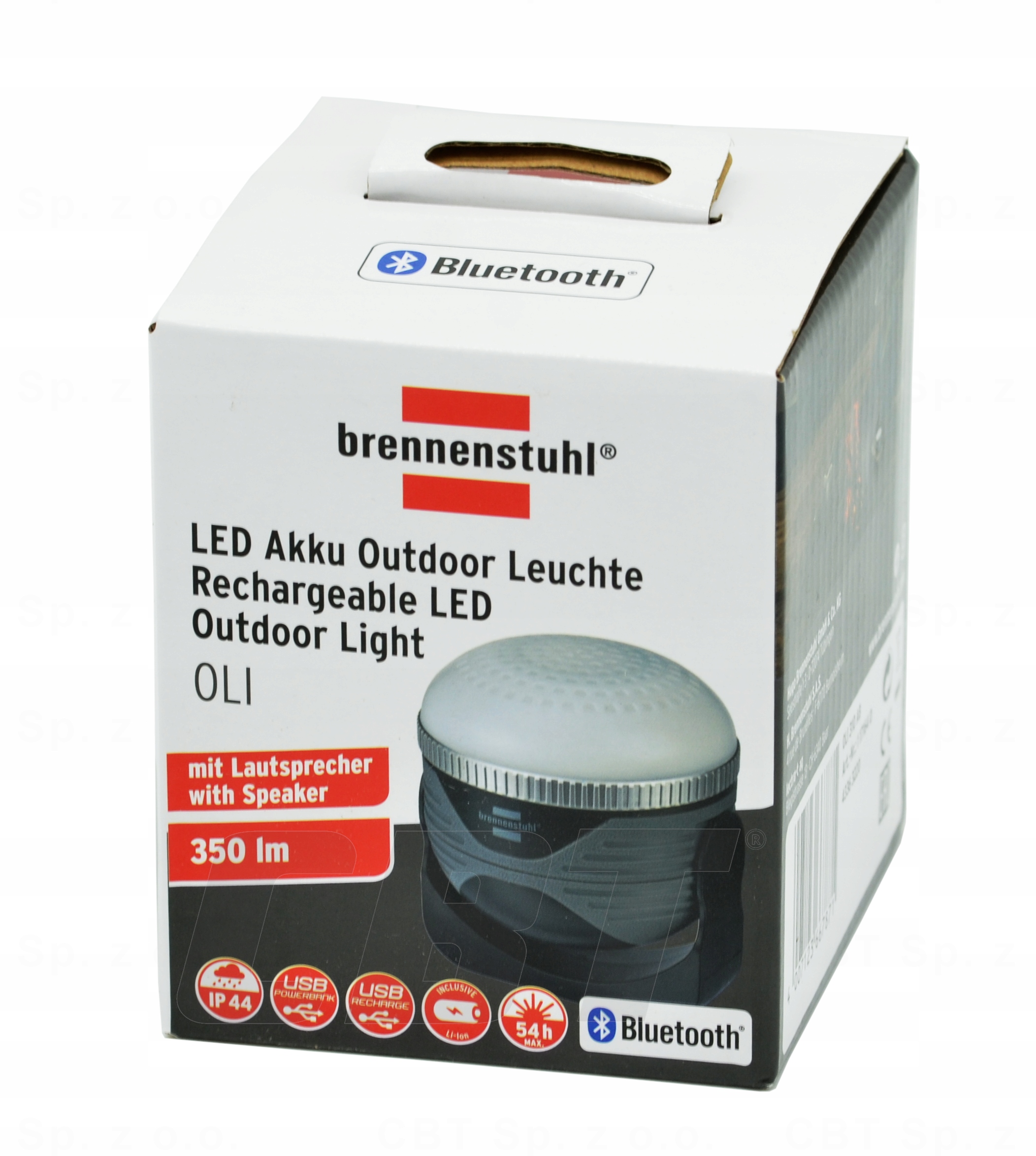 LAMPA KEMPINGOWA DO NAMIOTU LED GŁOŚNIK BLUETOOTH Liczba trybów 4