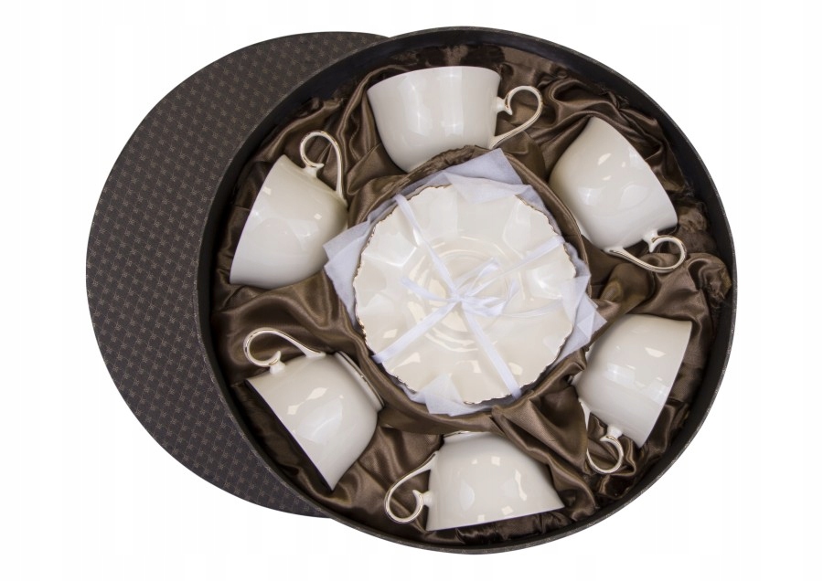 Filiżanka Veroni DIVA CREAM porcelana 250 ml 6 szt. Marka Veroni