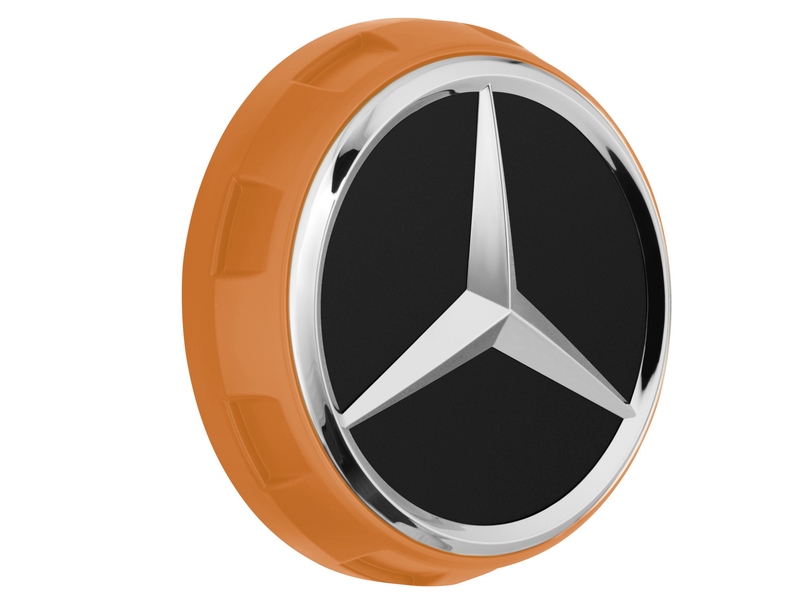 Mercedes Amg kryt hliníkového ráfika Orange Oe
