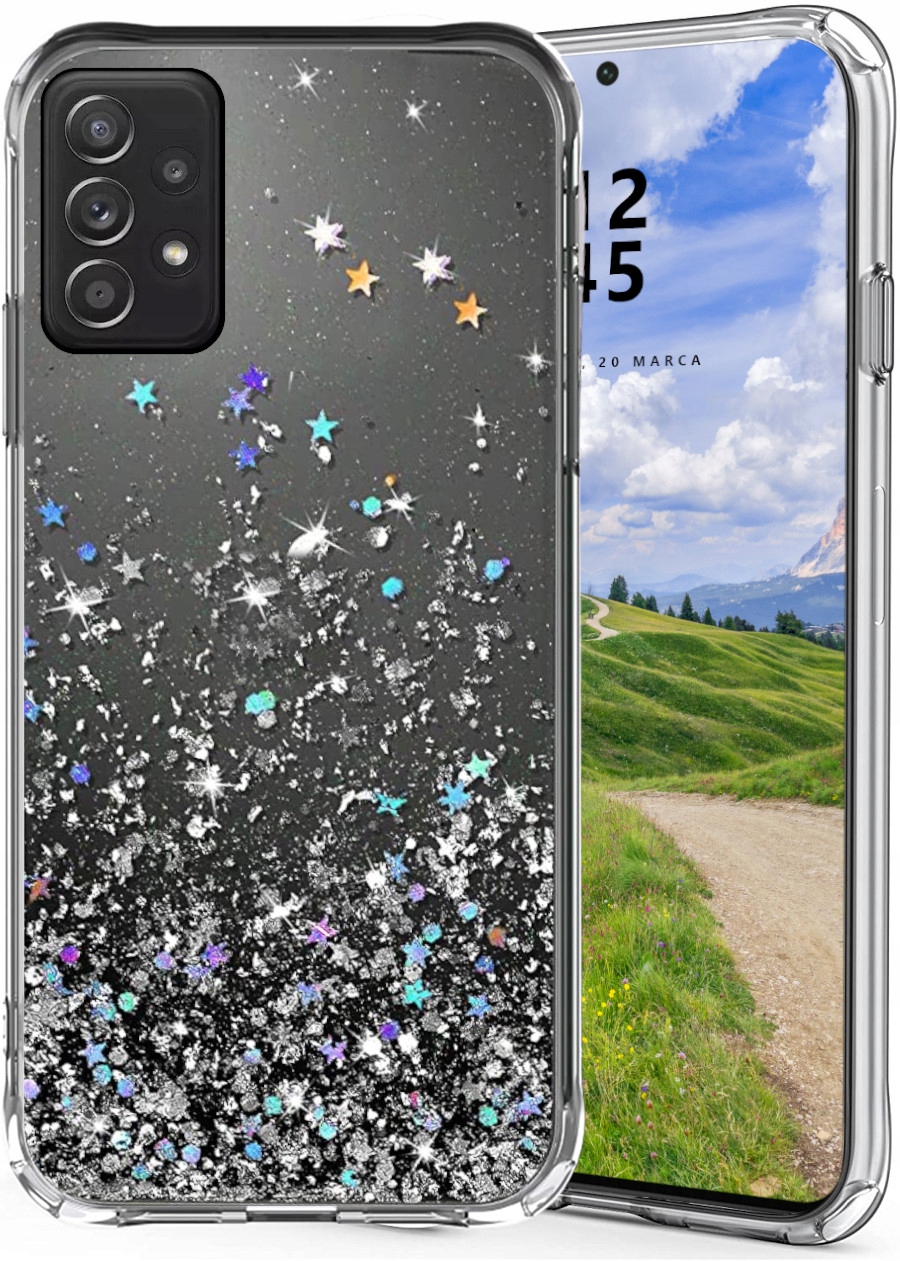 

Etui do Samsung A52 A52S Glitter Case Kolor Brokat