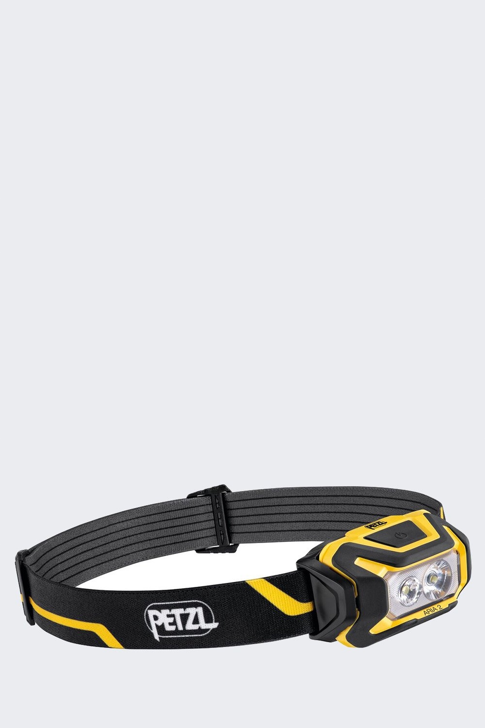 Petzl Aria 2 Black/Yellow čelovka 450 lm IP67 IK07 3xAAA/HYBRID Con
