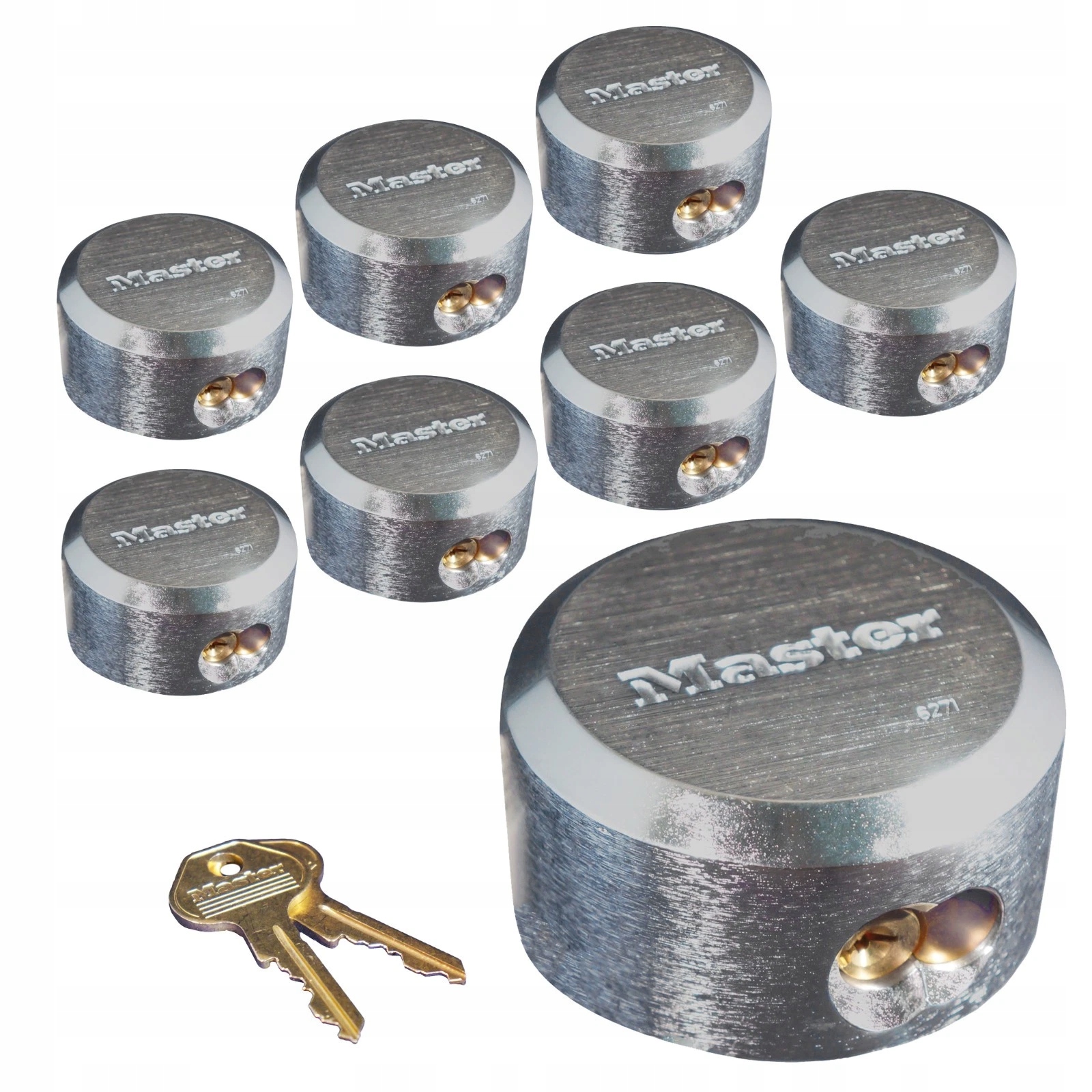 Zámok Master Lock 6271KA Proseries 8ks Na Jeden Kľúč Skrytý Hlavový 16 Key
