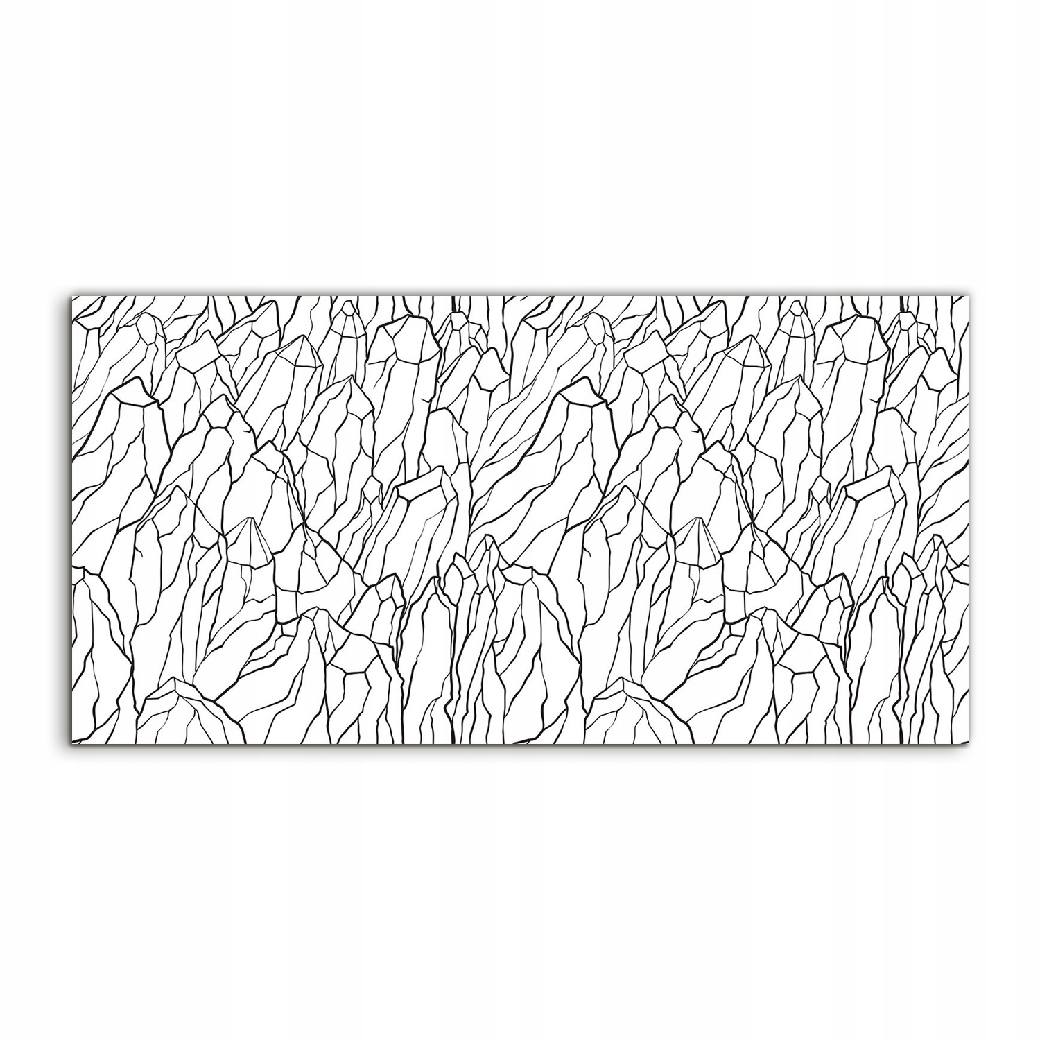 Obraz 140x70 závesný Art Góra Krajina s grafikou