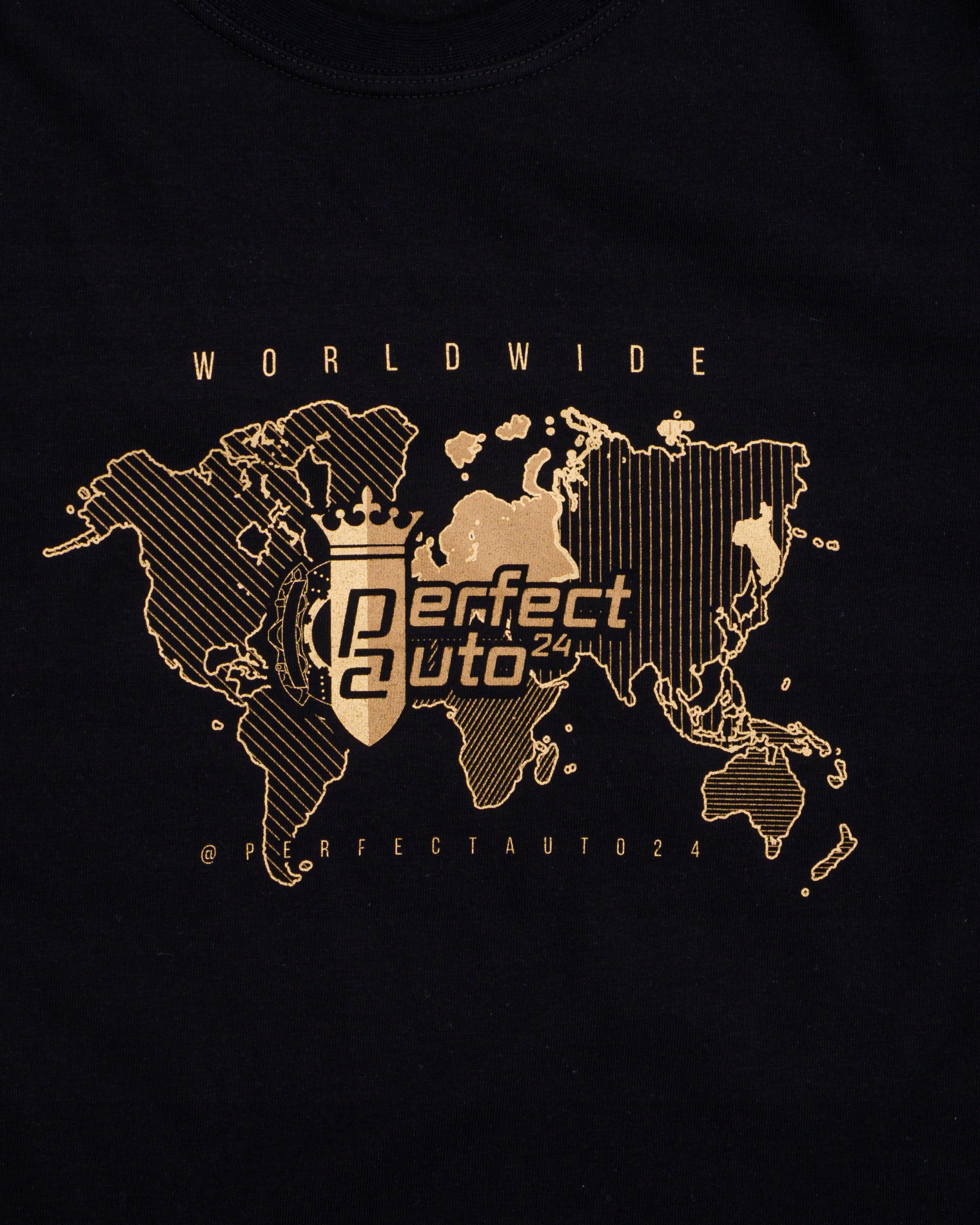 T shirt Koszulka Worldwide czarna męska S Marka Inny