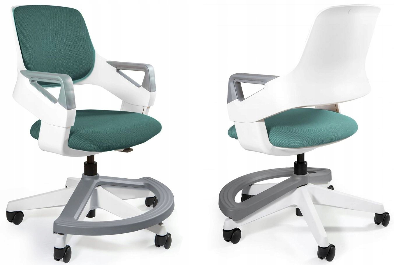

Krzesło regulowane Rookee Tealblue ergonomiczne