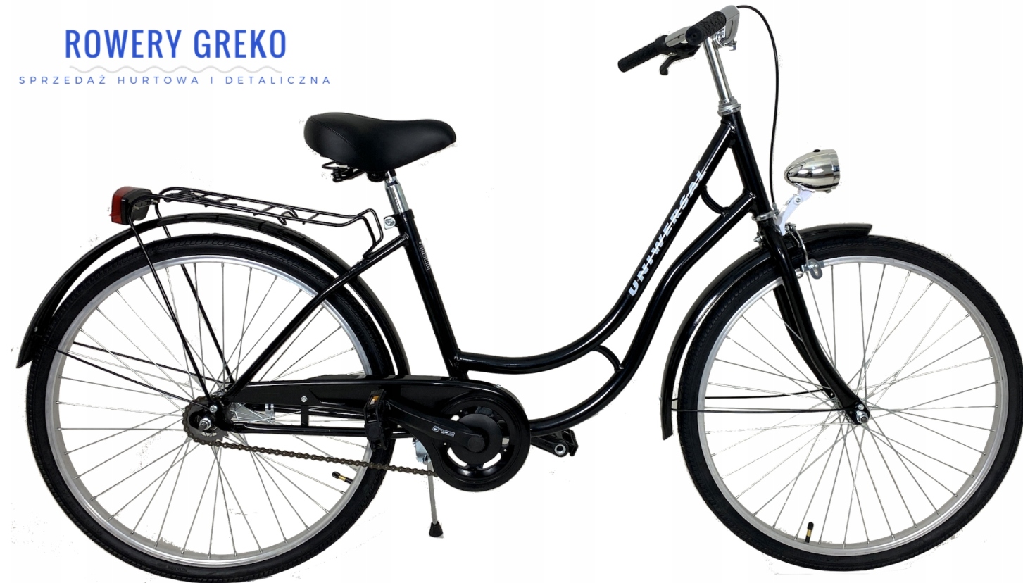 Rower Retro Damski Damka Męski Miejski Uniwersal 26 Polski Producent