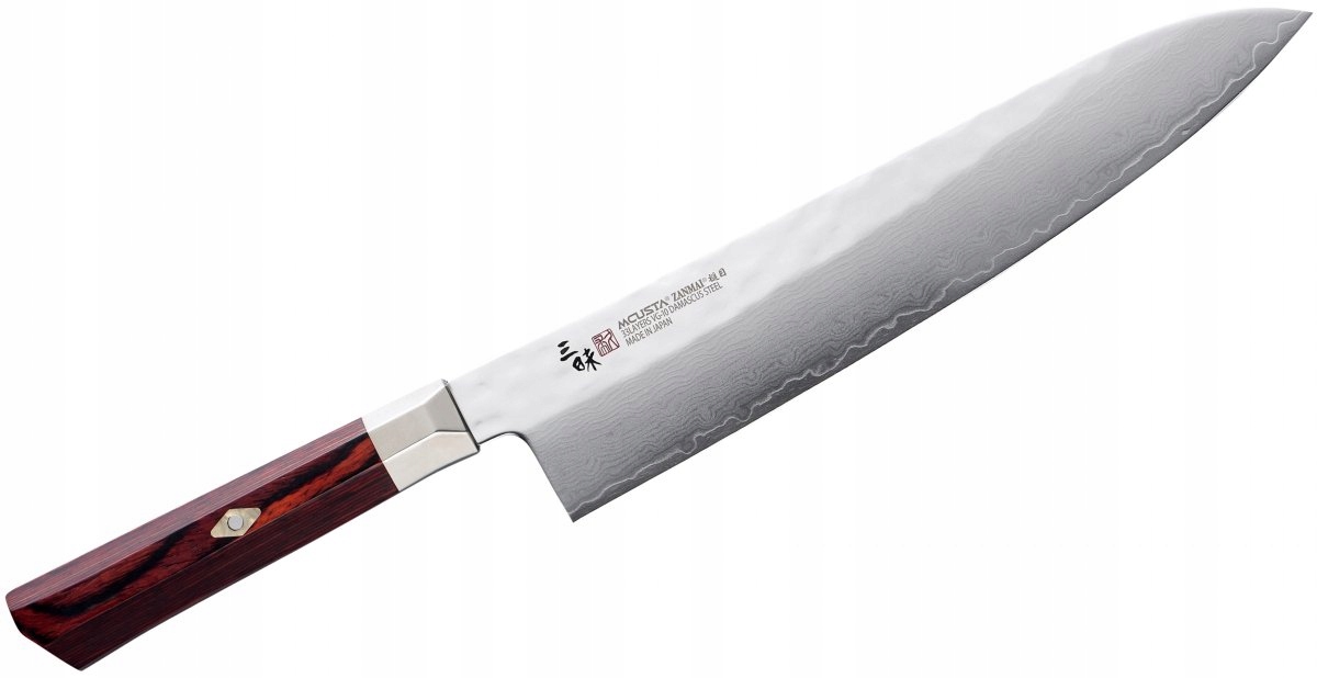 Mcusta Zanmai Supreme Hammered Nôž šéfkuchára 24 cm
