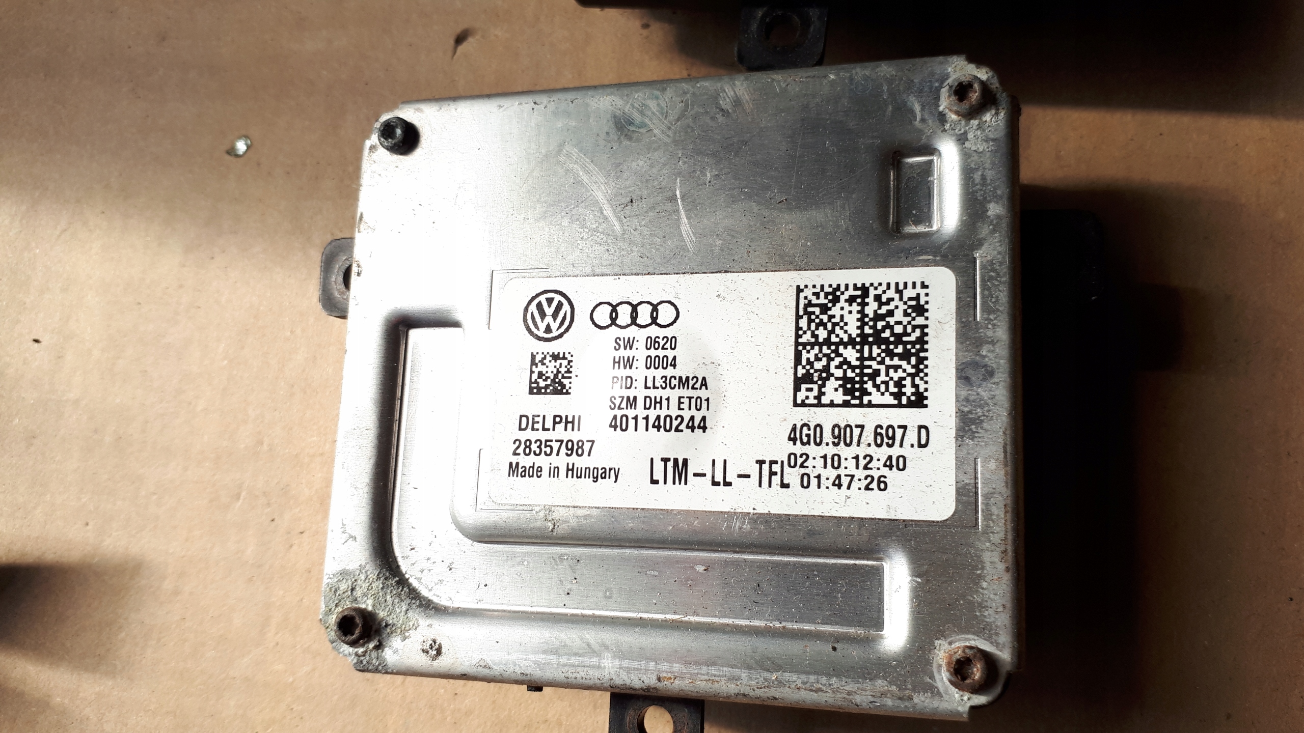 A5 8T LIFT module control unit LED 4G0907697D A4 B8 Q5