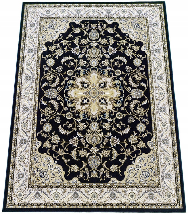 Koberec 240x330 Klasický Tmavomodrý Do Obývačky Kvalitná Masívna Izba