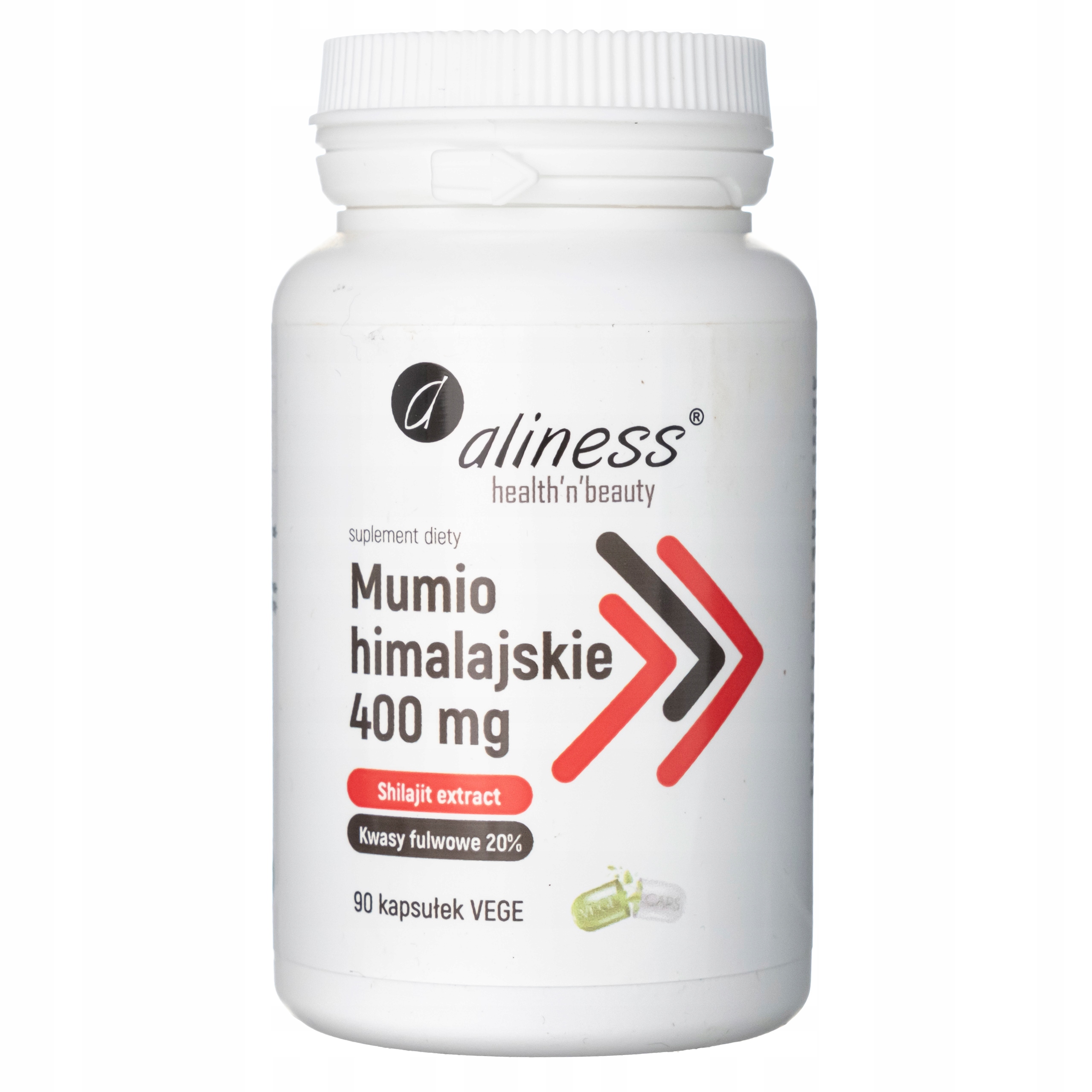 

Aliness Shilajit extract 400 mg 90 kapsułek