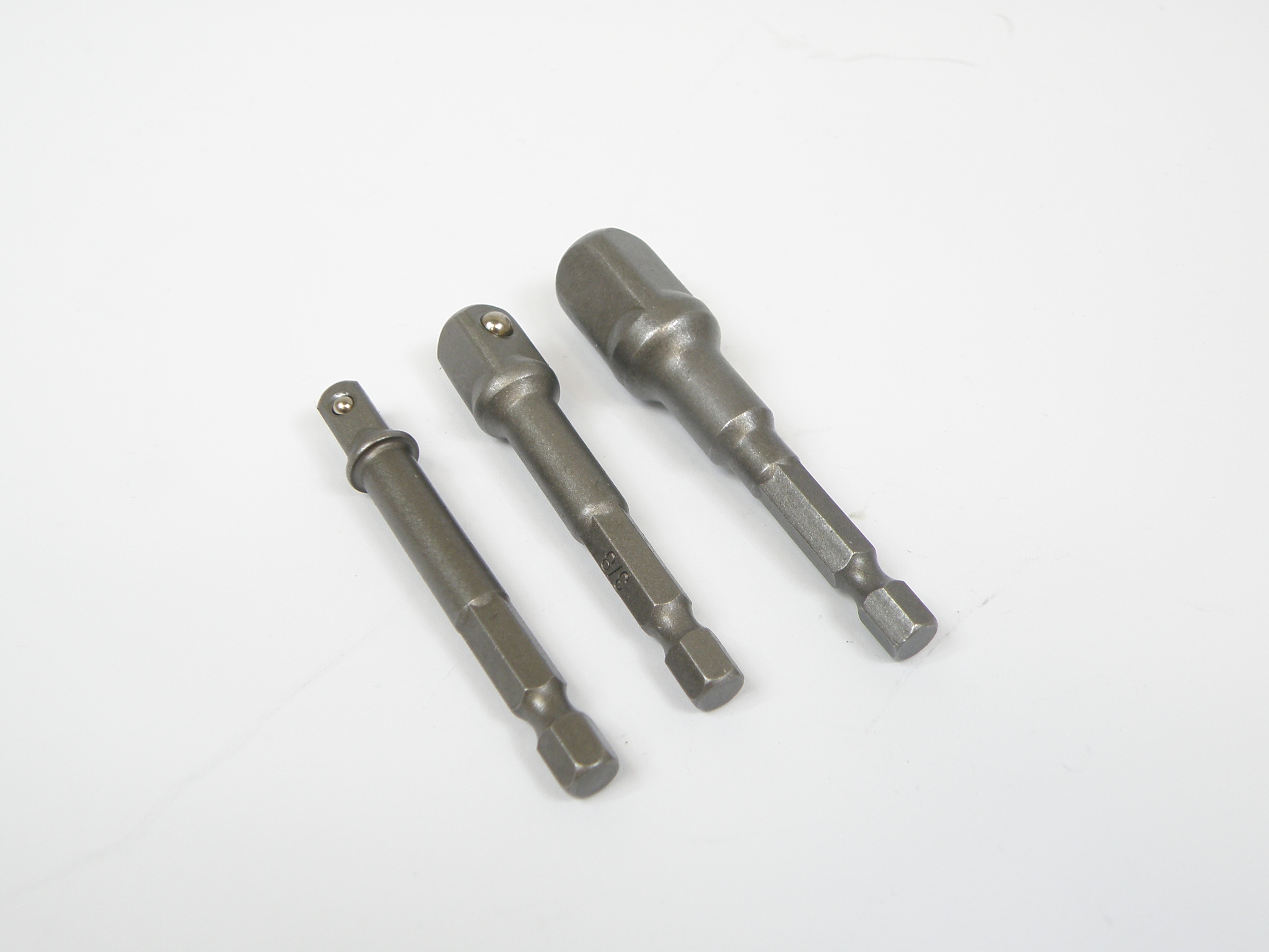 ZESTAW ADAPTERÓW NASADEK 1/4 3/8 1/2 DO WKRĘTARKI Marka Silver