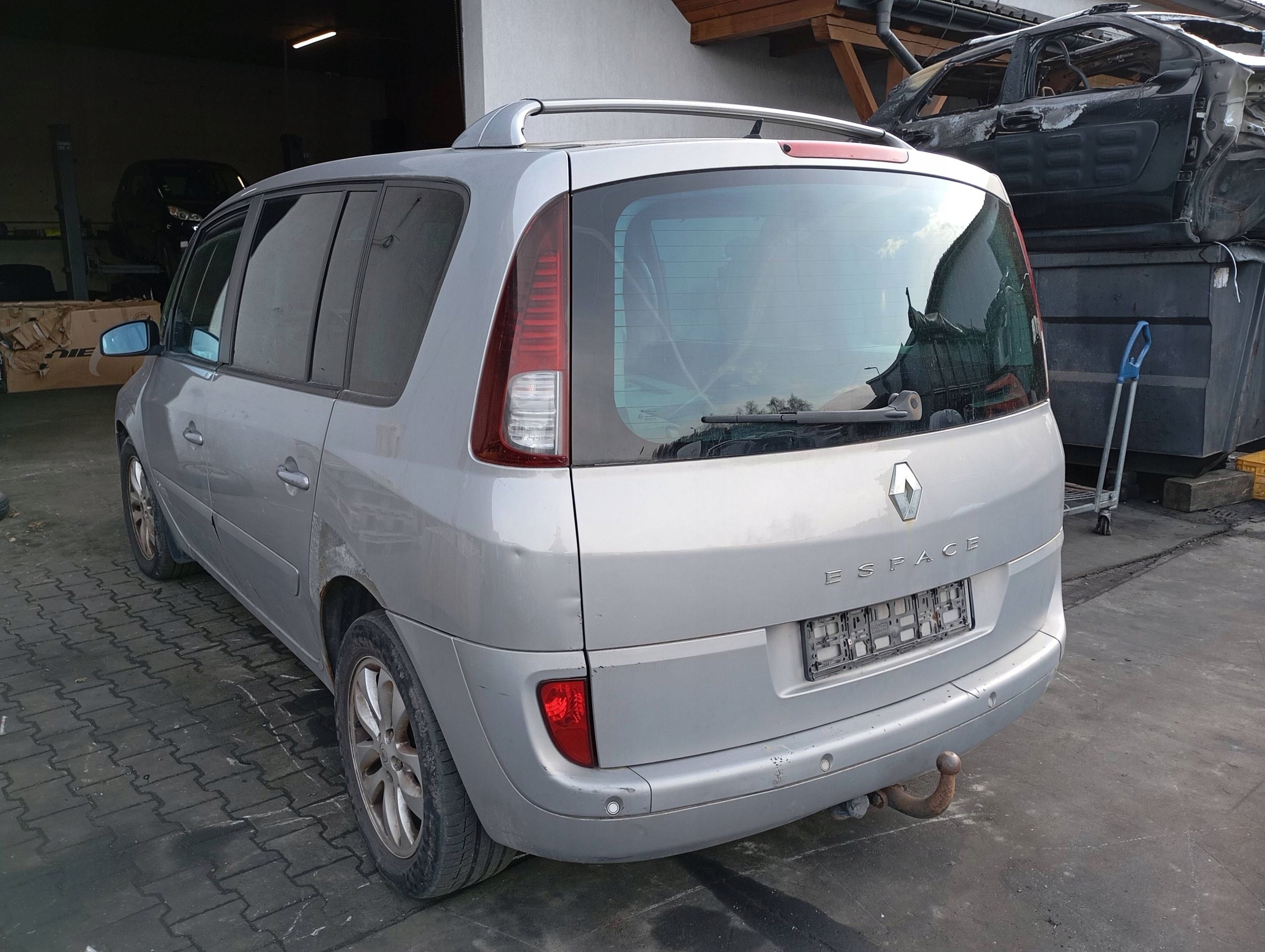 RENAULT ESPACE IV 4 front bumper fender bonnet light XENON radiator TEA19