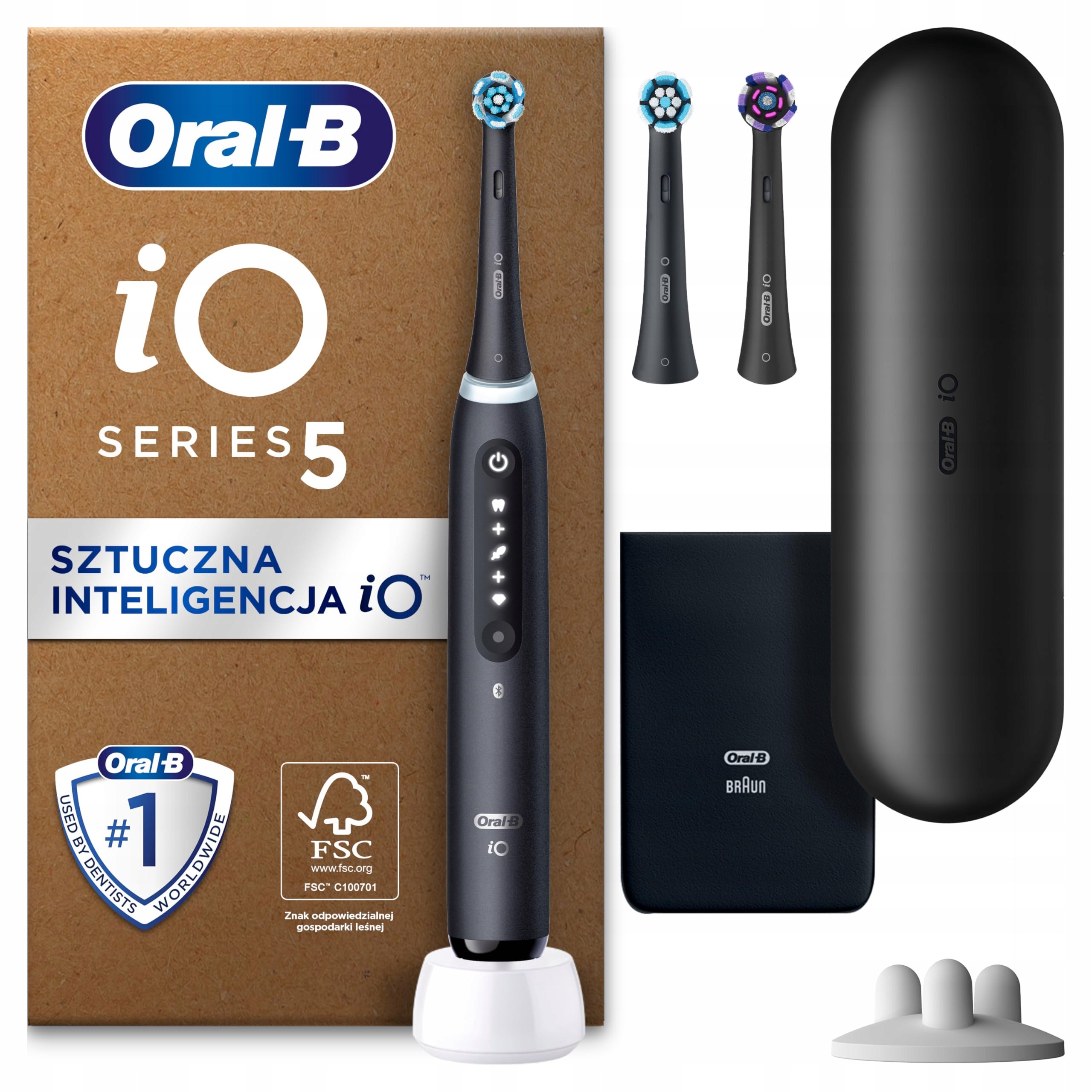 Szczoteczka elektryczna Oral-B iO Seria 5 dla wrażliwych zębów 5 trybów