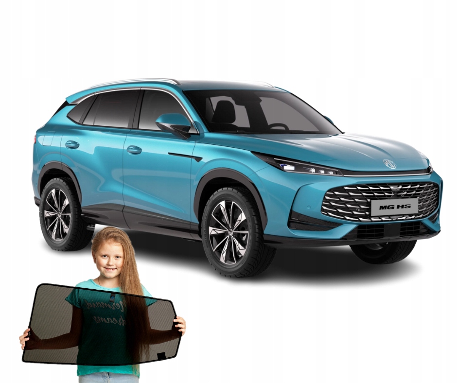 Záclony Rolety Kryty Dedikované na magnety pro Mg Hs 2 II Suv RayStop