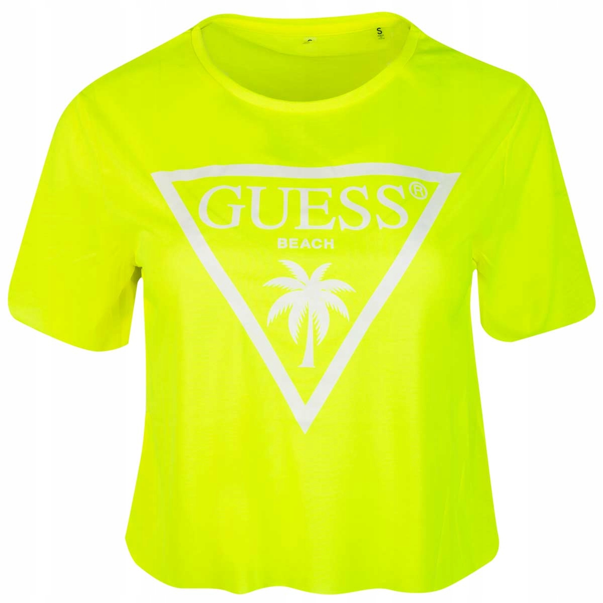 

Guess Koszulka Damska T-shirt Top Yellow Neon r. S