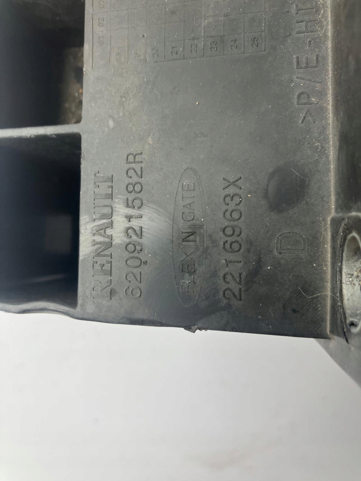 beam tip right RENAULT ZOE II LIFT 620921582R