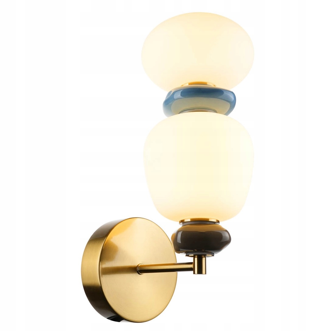 Nástenná lampa, zlatá nástenná lampa, Led lampa do spálne, obývacej izby Evans