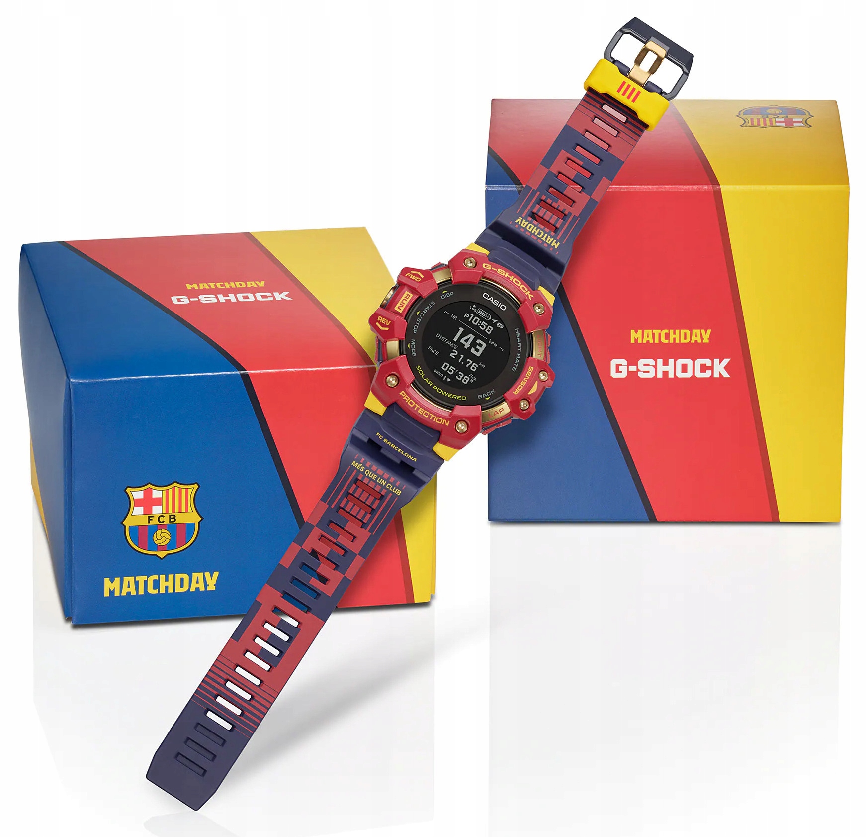 Zegarek Casio GBD-H1000BAR-4 G-SHOCK FC Barcelona 12639887344 