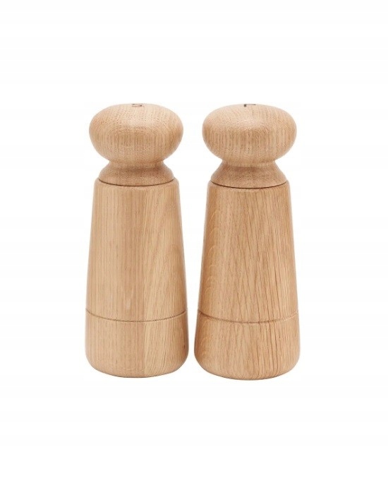 Sada mlýnků Wardha na sůl a pepř, přírodní dřevo, House Doctor