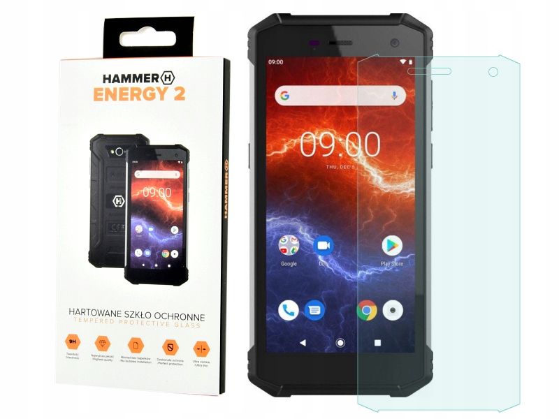 

Szkło ochronne na ekran do Hammer Energy 2