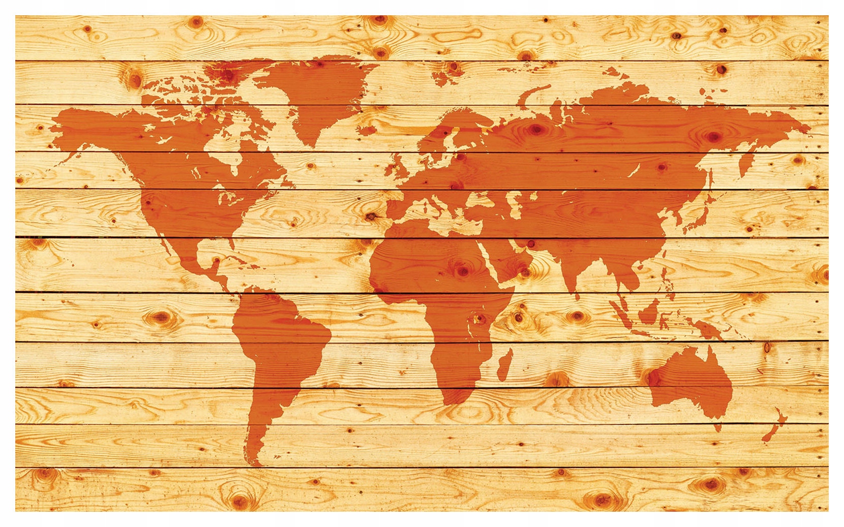 Fototapeta Mapa světa dřevo rustikální dekorace cestování 350x250 lepidlo