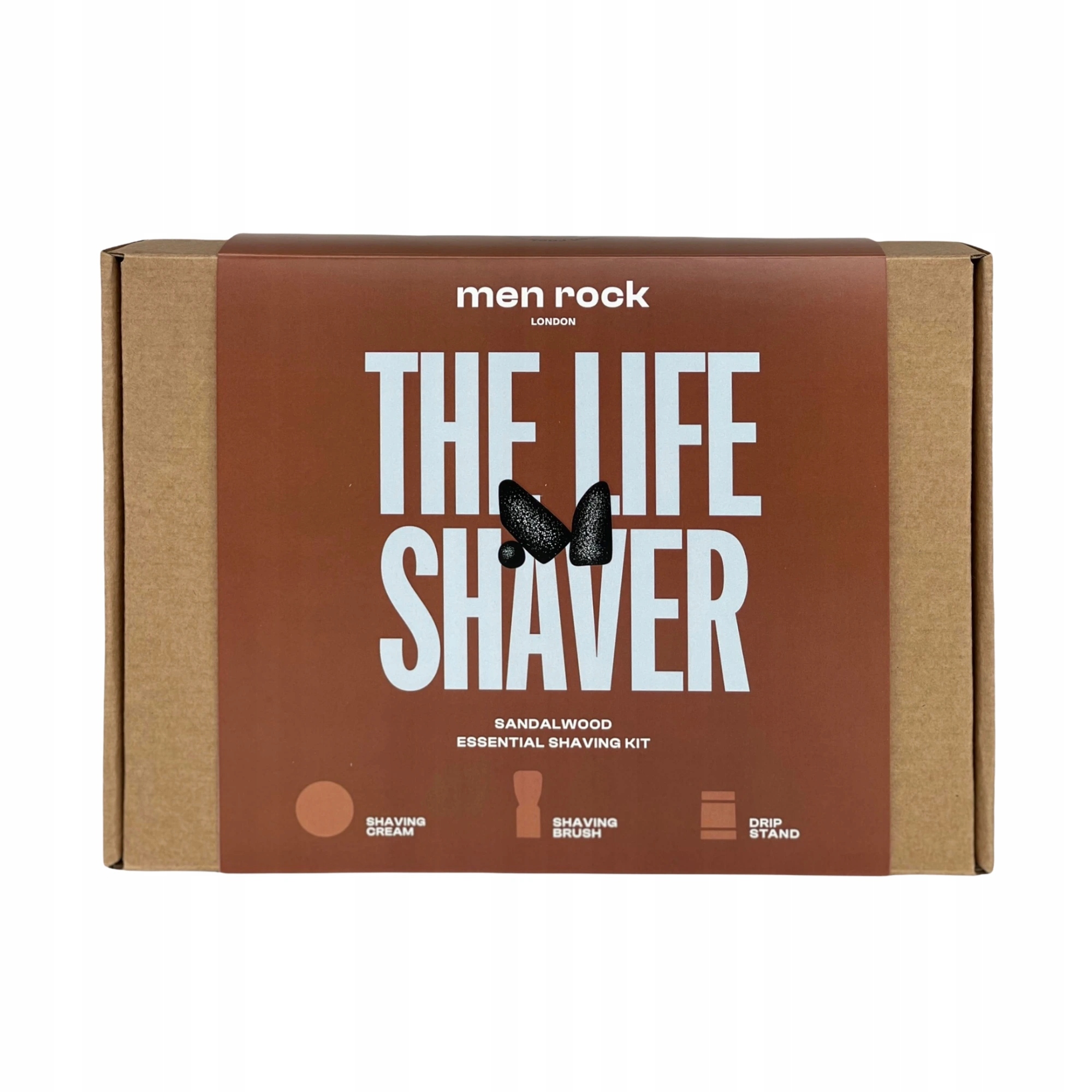 Men Rock Dárkový set na holení Santalové dřevo