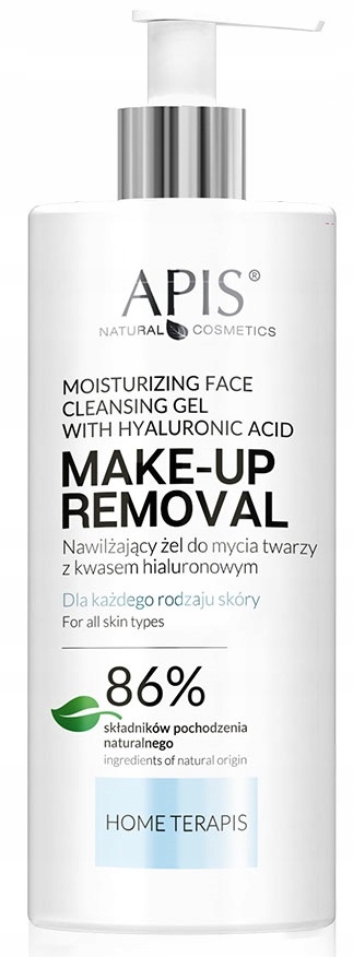 Apis Nawilżający Żel Do Mycia Twarzy Hialuronowy Marka Apis