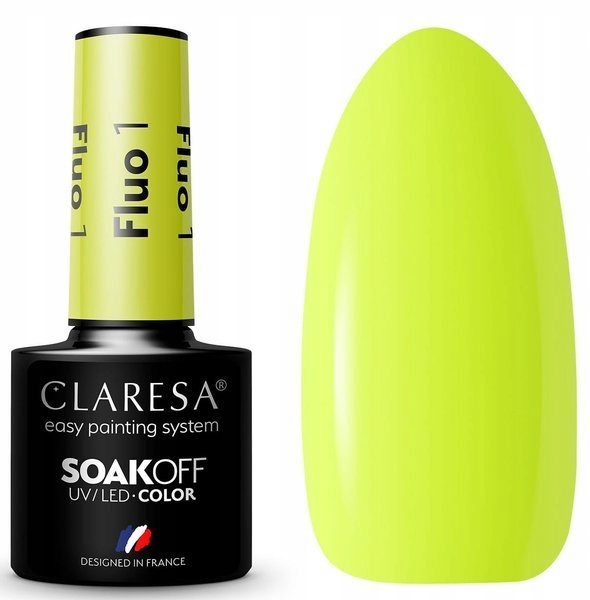 

Claresa Lakier Hybrydowy Fluo 01