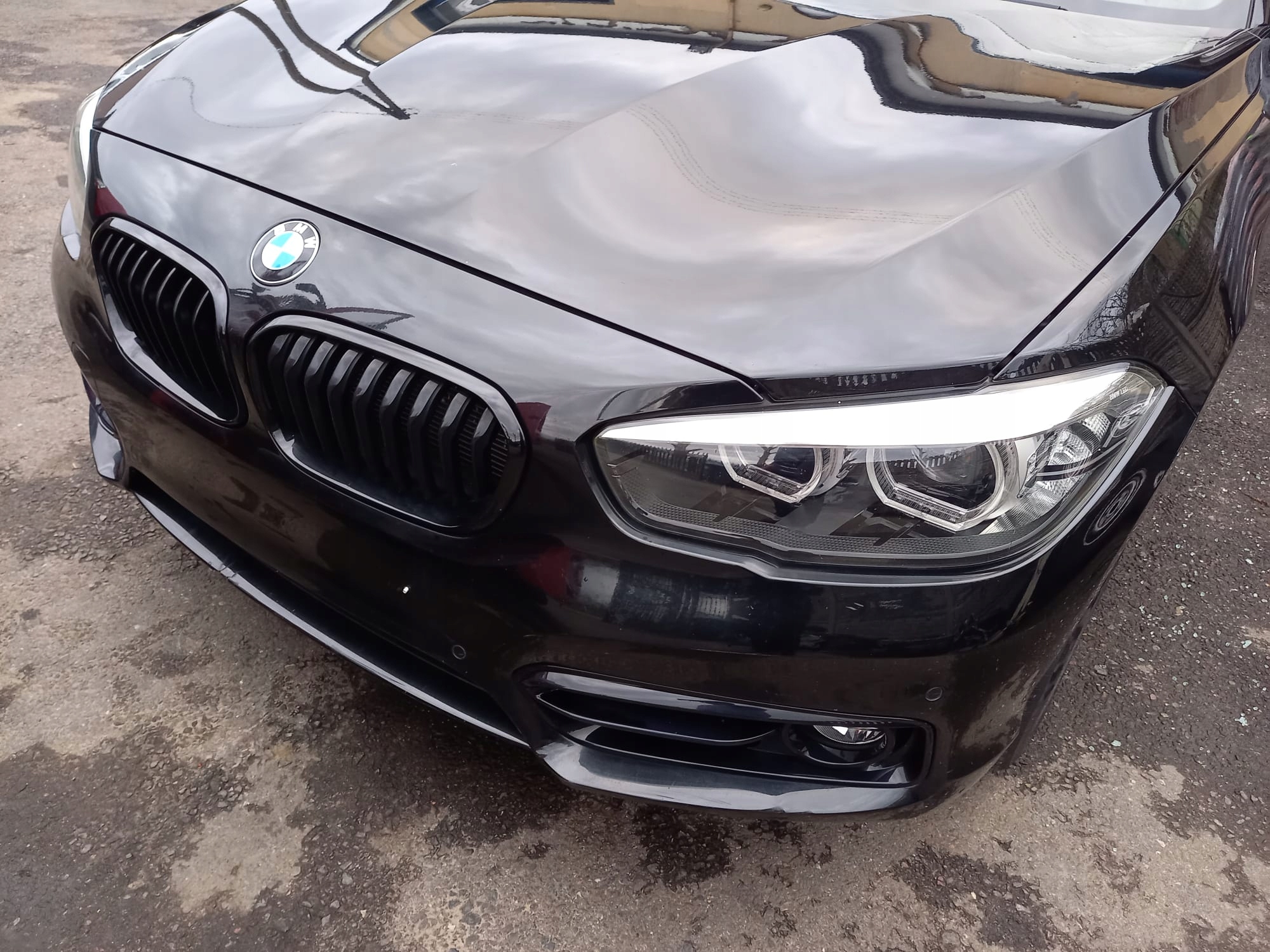 Bmw 1 f20 lci рестайлінг повний комплект led shadow line czarna європа