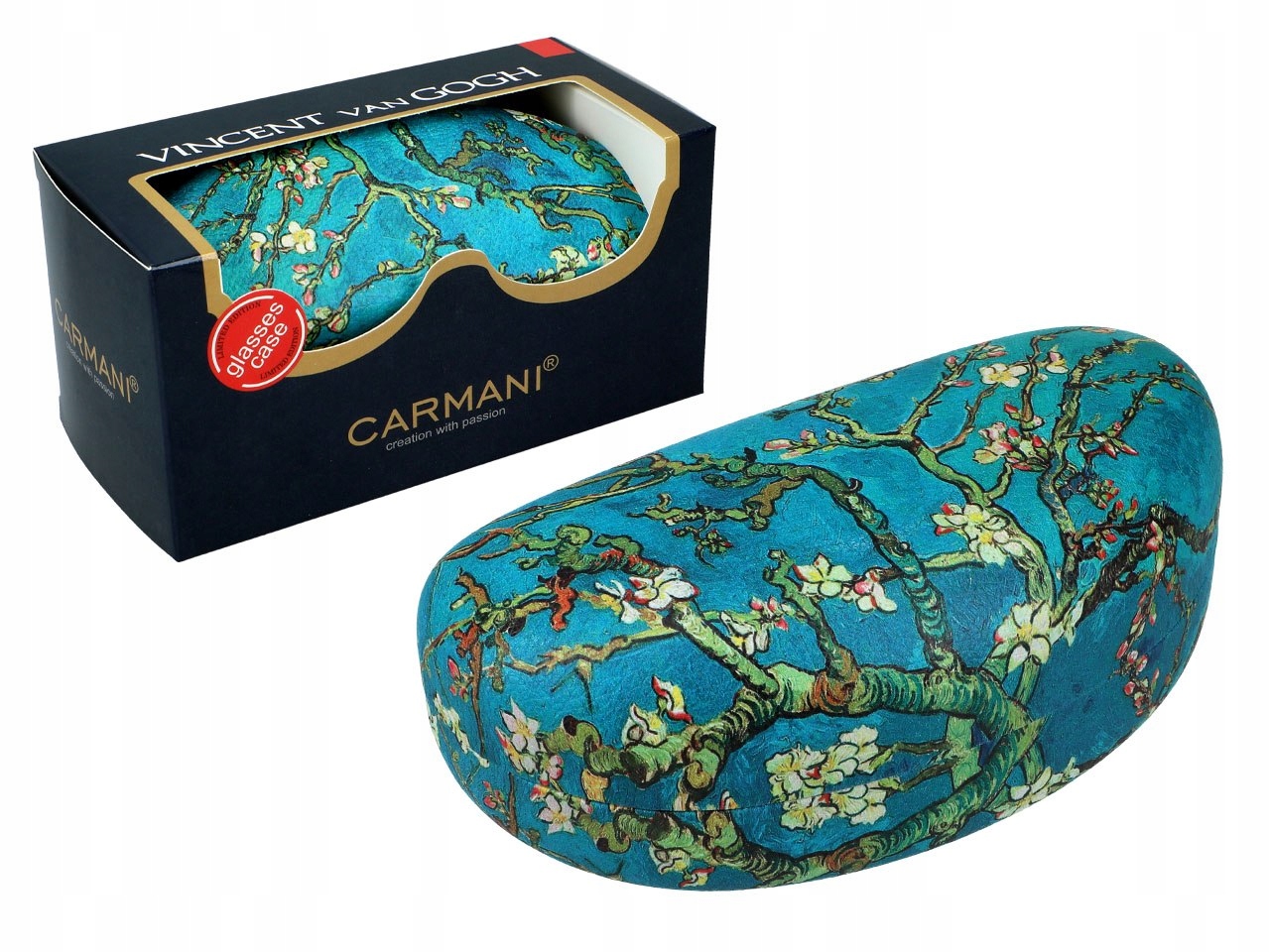 Etui na okulary V. van Gogh, Kwitnący Migdałowiec (carmani)