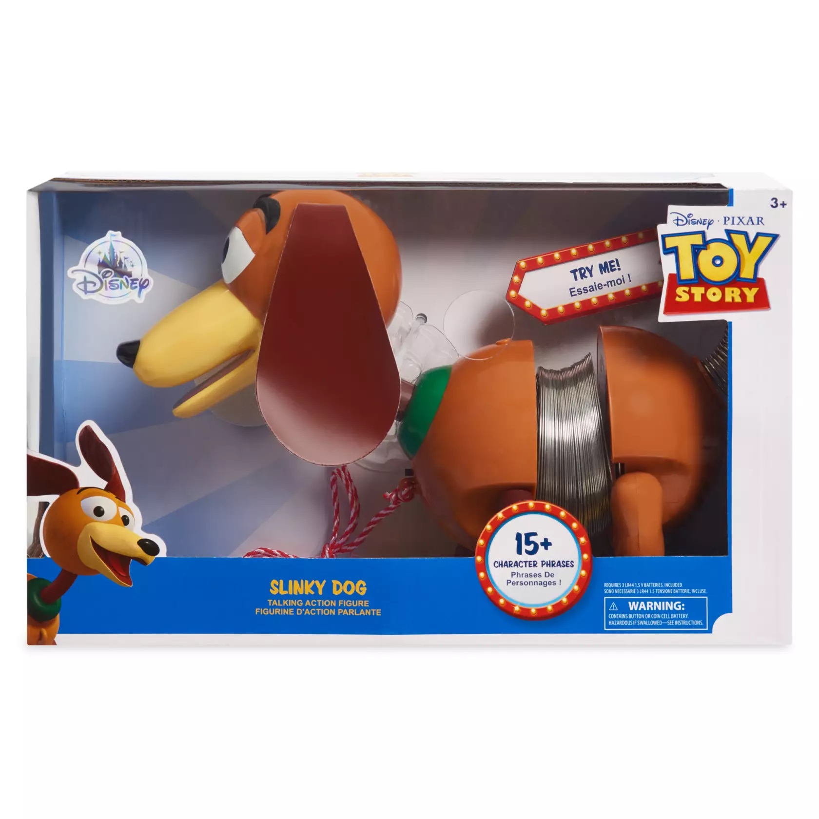 DISNEY Toy Story Interaktívne Tenké Slinky Hovoriaci pes