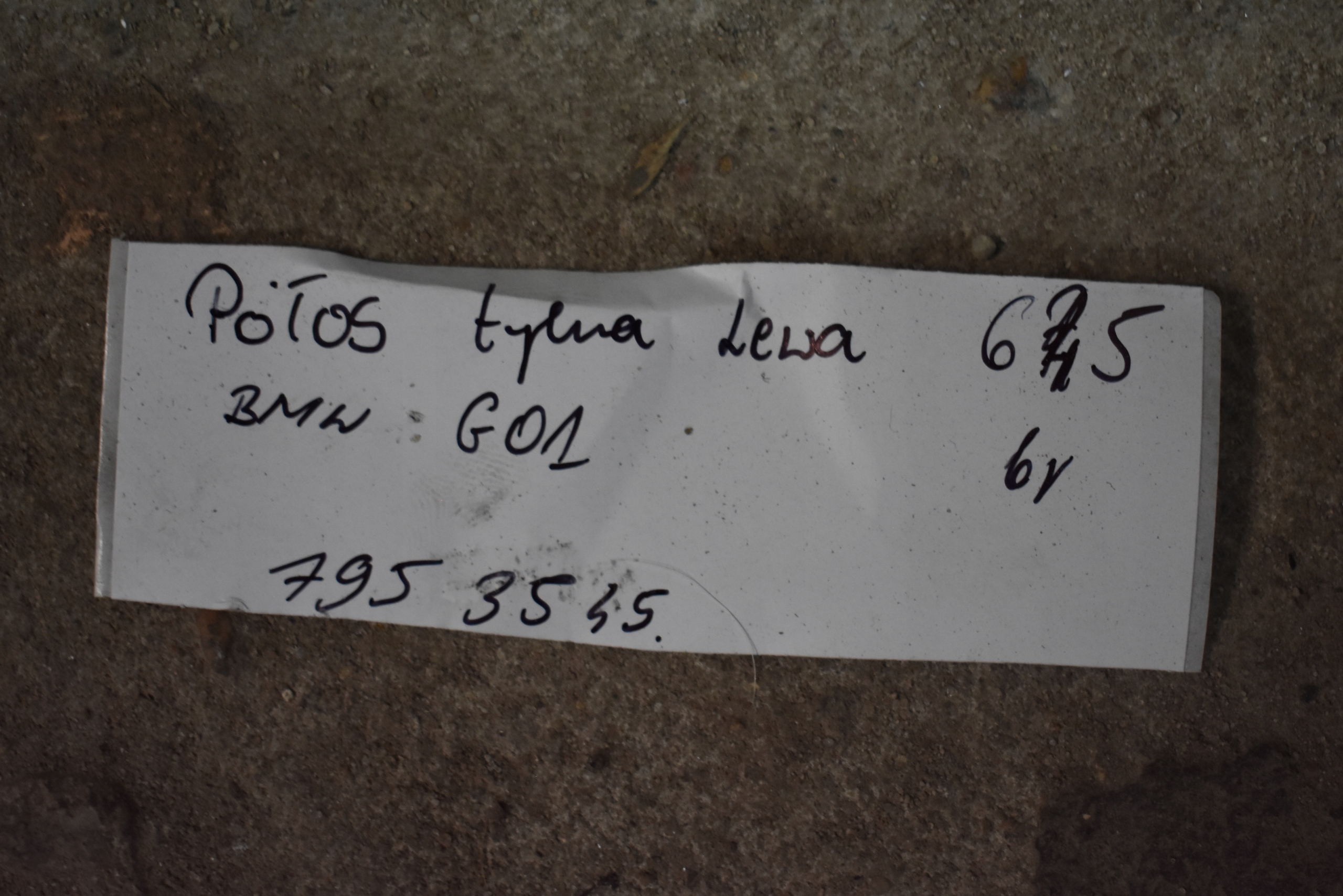IDEALNA semi-axis rear part rear left BMW G01 1