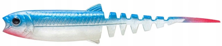 Savage Gear Cannibal Guma Jaskółka Minnow 10cm Blue Pearl