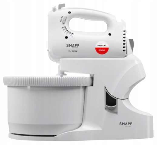 Zelmotor Smapp mikser ręczny robot kuchenny z misą 3,3L i stojakiem 580W