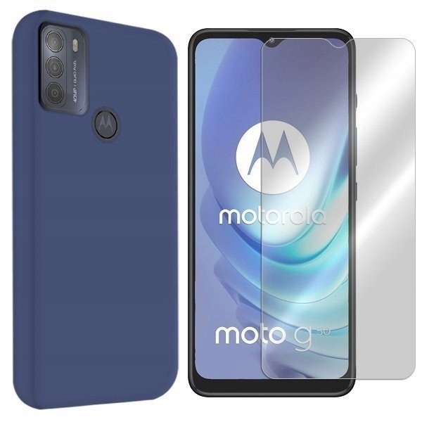 

Etui Do Motorola Moto G50 Pokrowiec Velvet Szkło