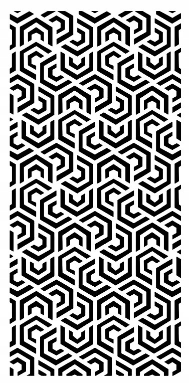 Malířská šablona na omítky 92 cm Architektonický beton Omítka