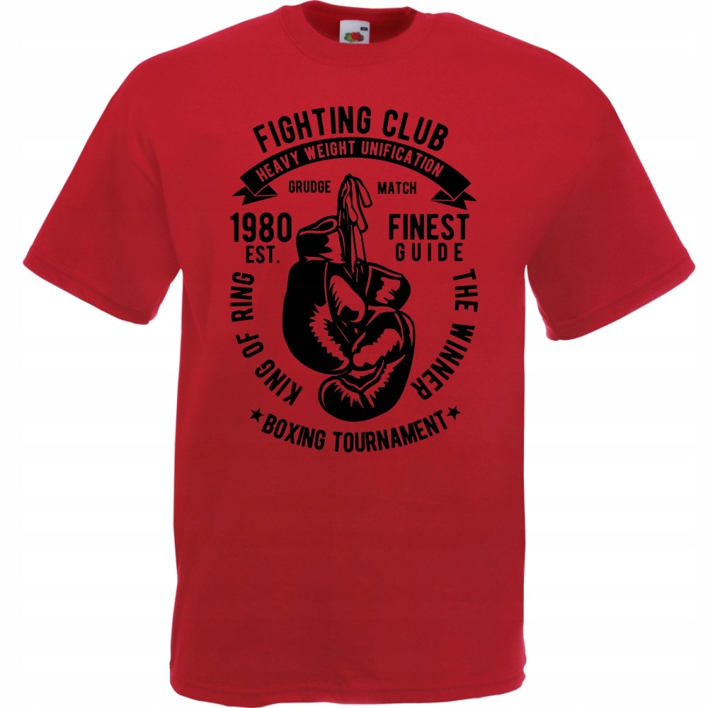 

Koszulka boks box bokser sport sztuki walki S cegl