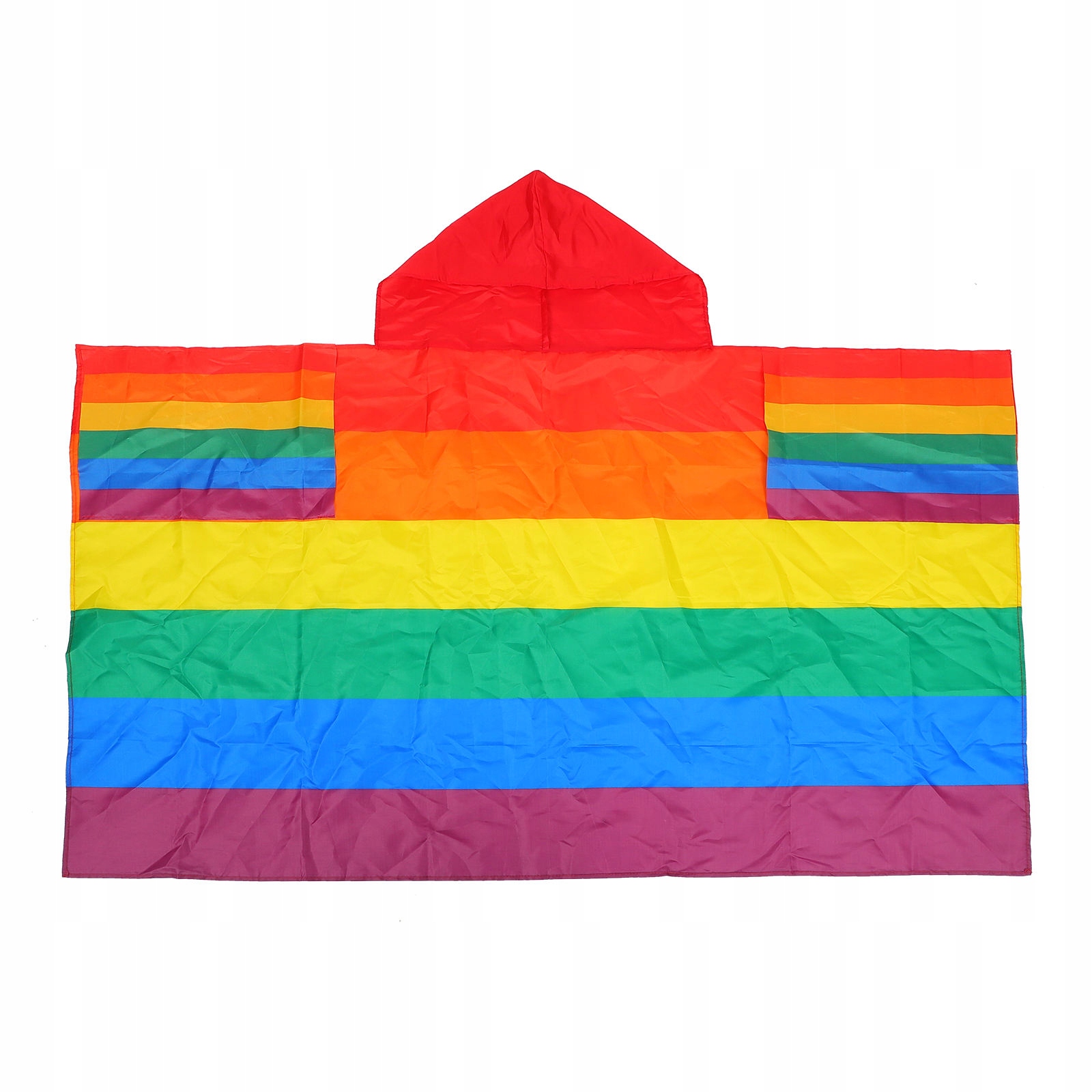 Kolorowa Peleryna Tęczowa Na Imprezy Lgbt