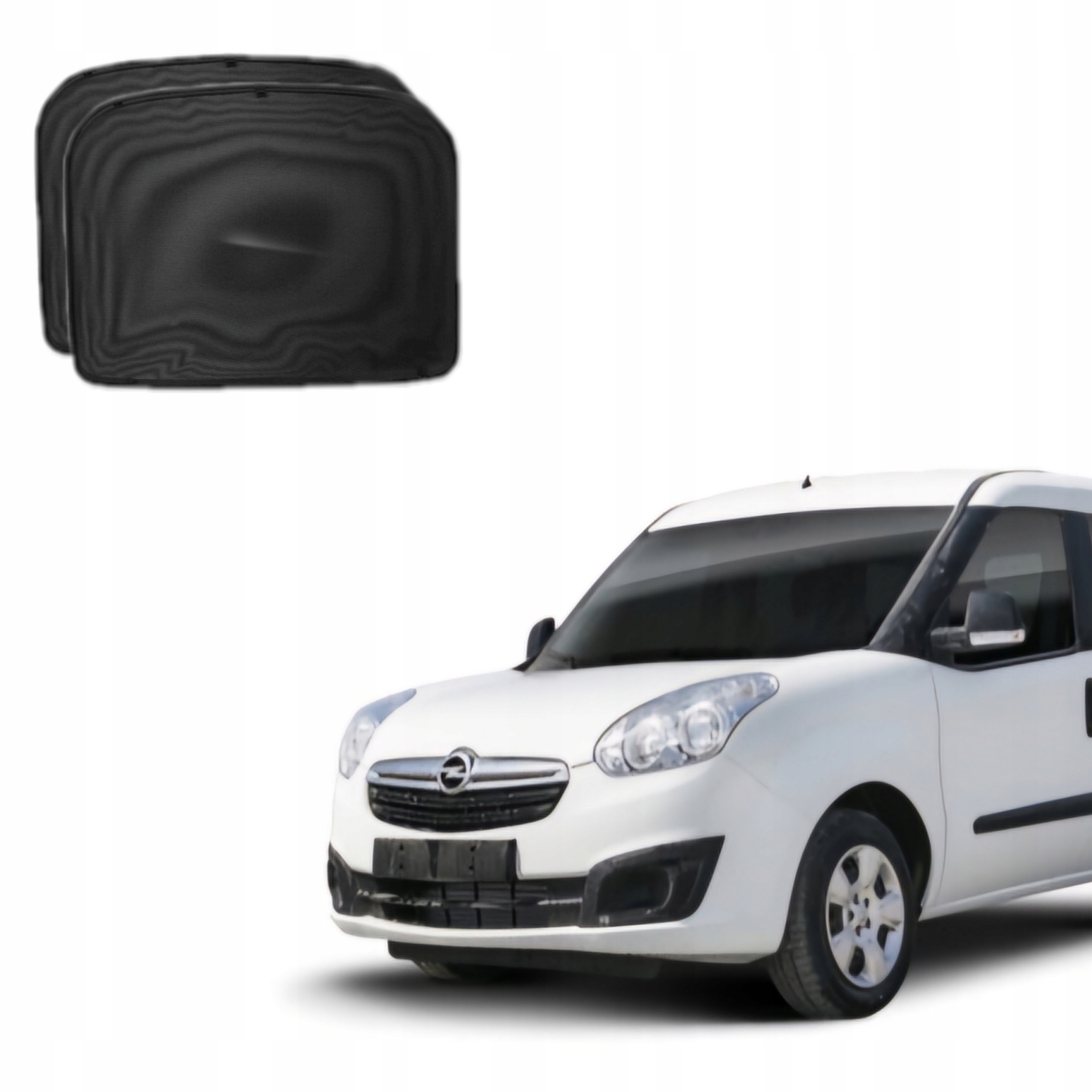 Krytky slunečních rolet pro automobil na sklo Opel Combo D