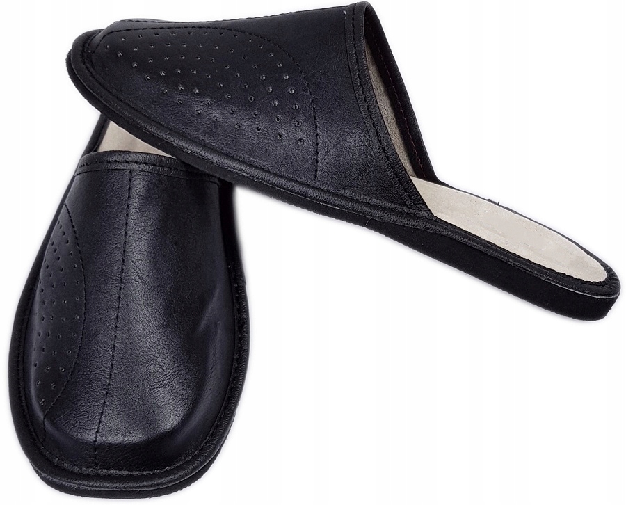 Laczki Męskie 100% Skóra Pantofle Góralskie *44*