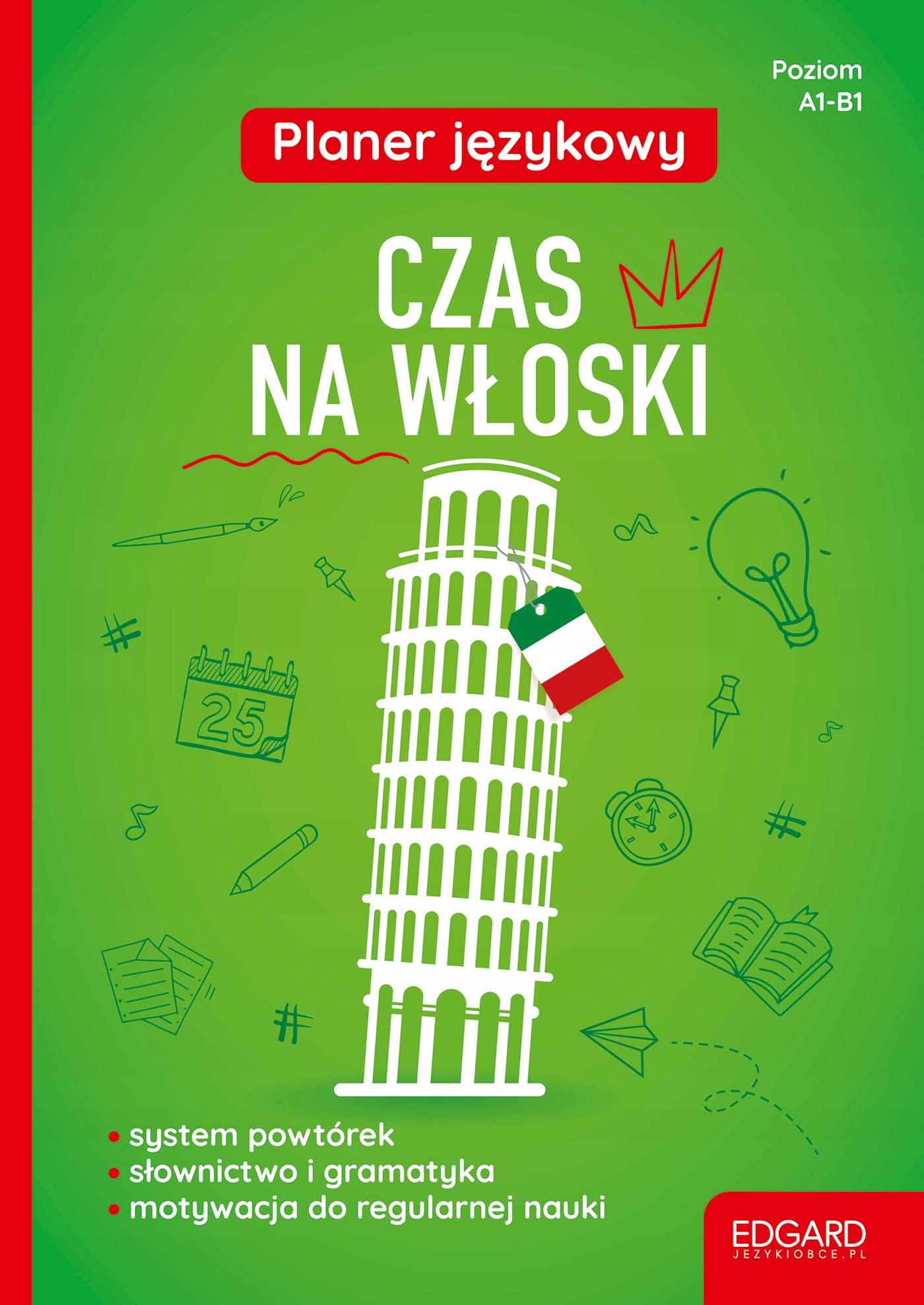 

Czas na włoski. Planer językowy A1-B1