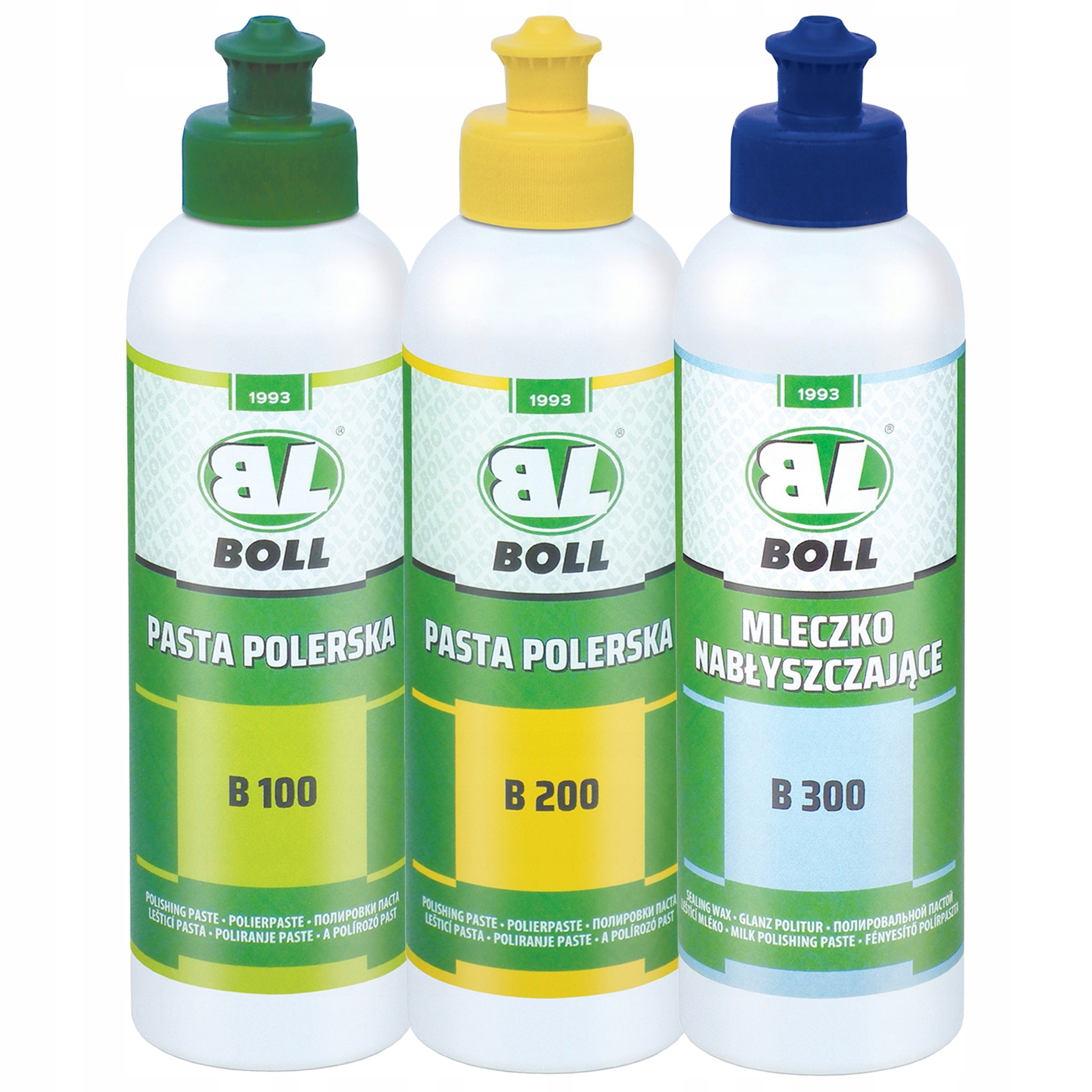 Boll Zestaw past polerskich do korekty lakieru