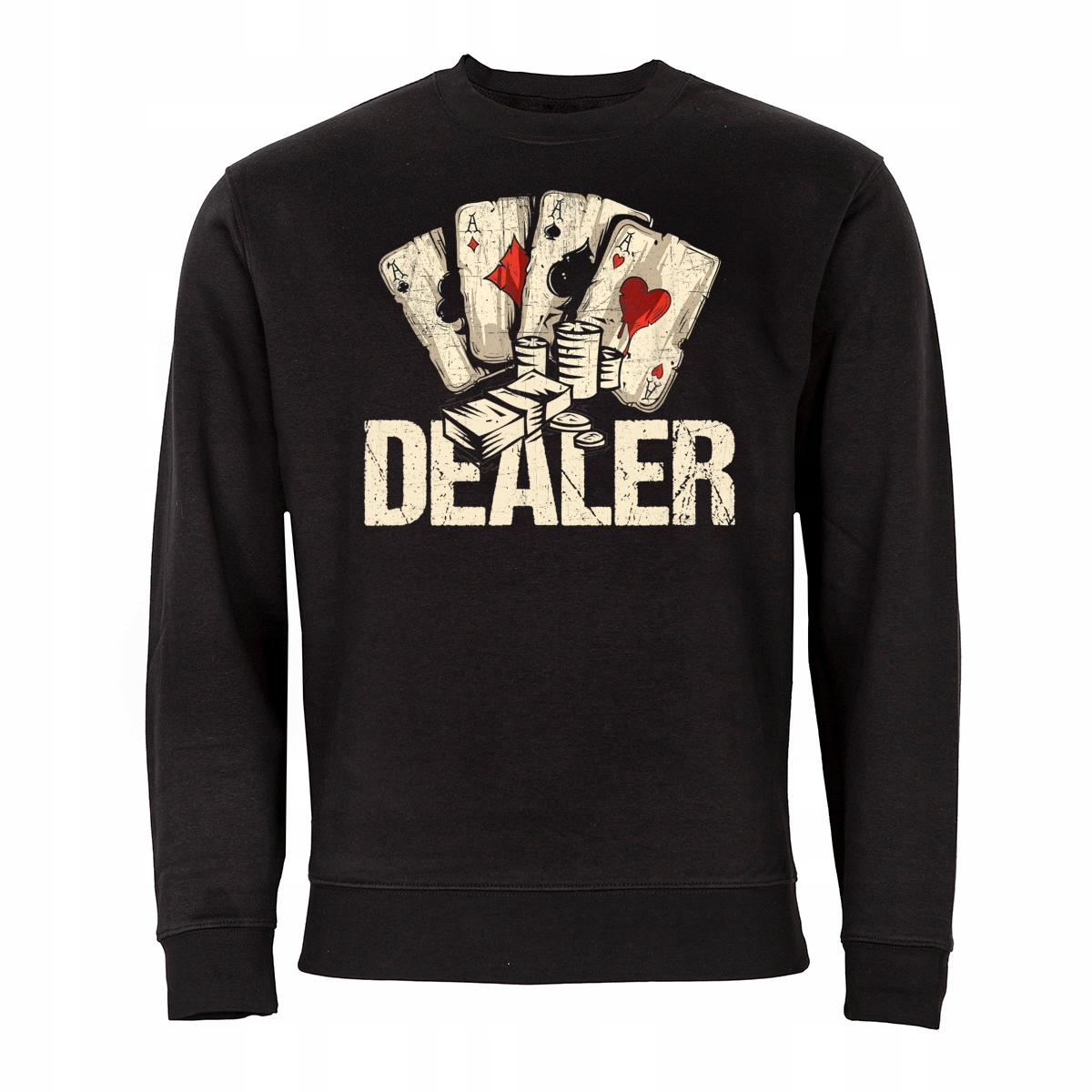 Pánská Mikina Poker Texas Holdem Asy Dealer